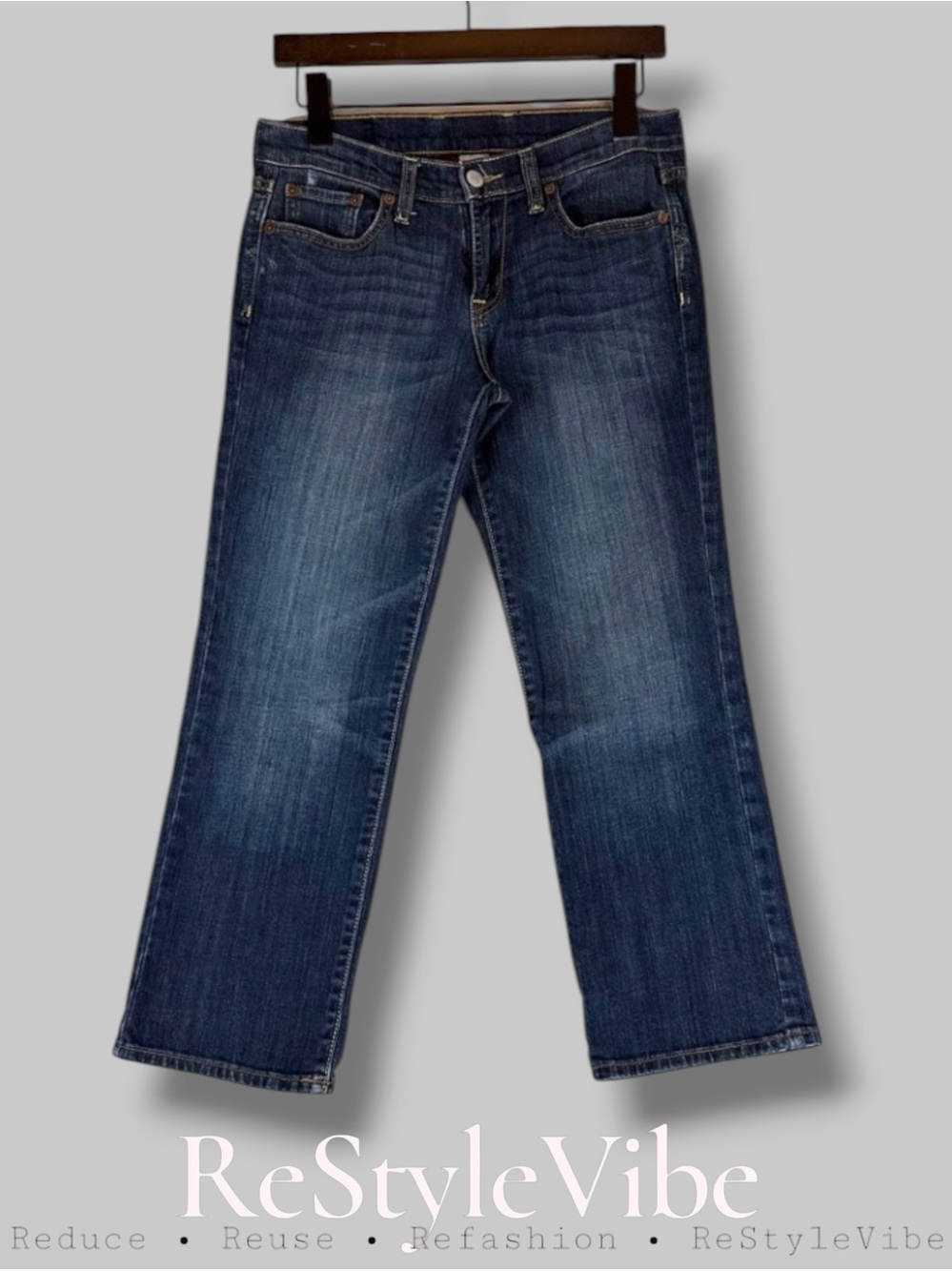 LUCKY BRAND Women’s Size 4/27 Denim Jeans Sweet N Low Crop Fit Style Stretch